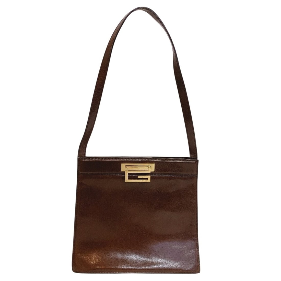 GUCCI 1863 One-Shoulder Bag, Gold Hardware, Handbag, Brown: --- Catalog ---Category: SizeSize (HxWxD): 22.5cm x 25cm x 7.5cm / 8.85'' x 9.84'' x 2.95''Category: DesignType: Handbag, Shoulder bagColor: BrownGender: WomenMaterial: Leather Category: