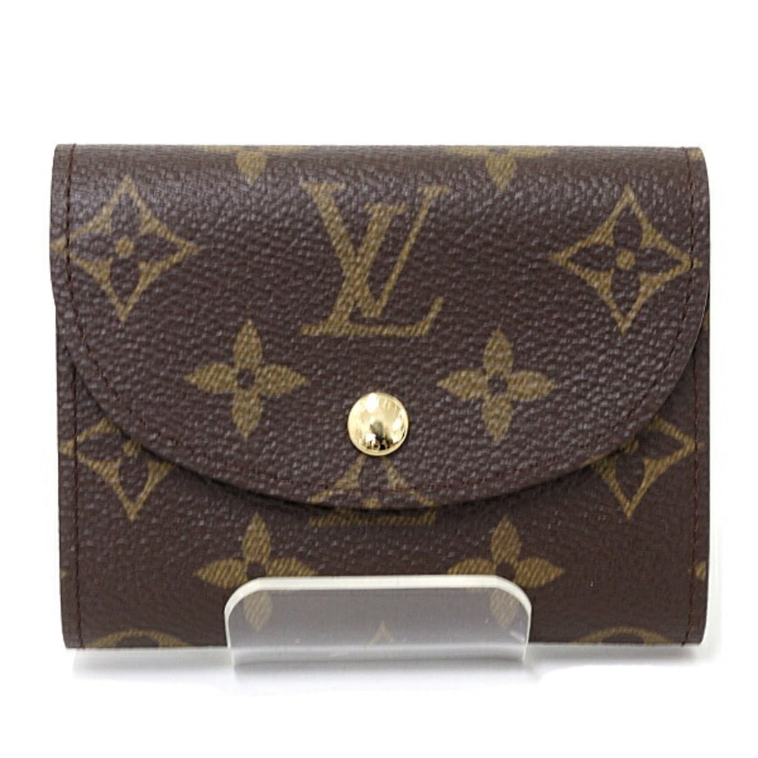 Louis Vuitton Portefeuille Helene Tri-fold Wallet, Monogram Canvas, M60253, Brown: --- Catalog ---Category: SizeSize (HxWxD): 8cm x 10.5cm x 2.5cm / 3.14'' x 4.13'' x 0.98''Category: DesignType: Wallet (tri-fold)Color: BrownGender: Women,MenMaterial: Monogram , Canvas Category: