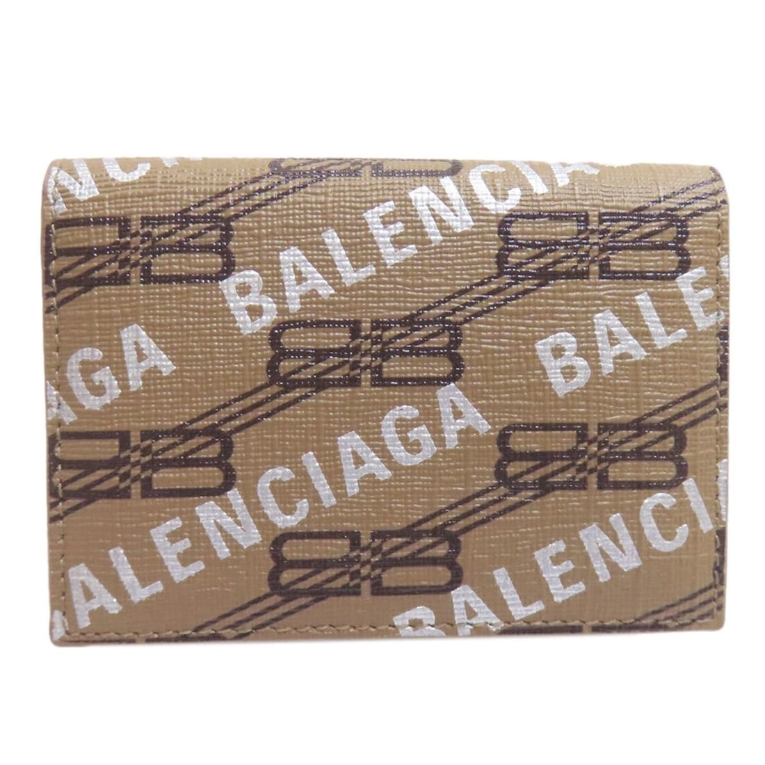 Balenciaga 594312 Tri-fold Wallet Mini Bi-fold Leather Women's BALENCIAGA: --- Catalog ---Category: SizeSize (HxWxD): 7cm x 9.5cm x 2.5cm / 2.75'' x 3.74'' x 0.98''Category: DesignType: Wallet (bi-fold)Color: BrownGender: WomenMaterial: Leather Category: GeneralBrand: Balenc