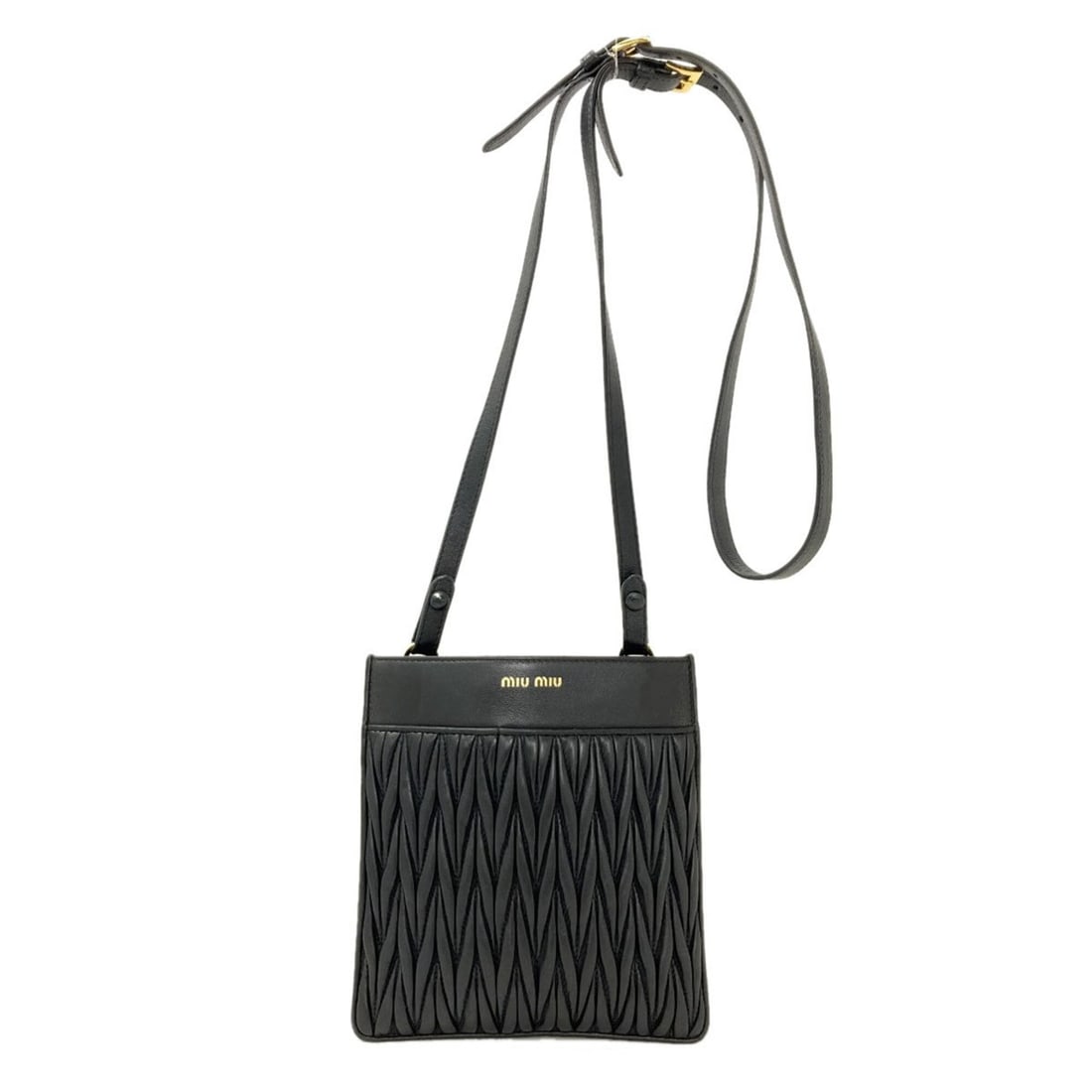 Miu Miu Miu Matelassé Shoulder Bag, Leather, Women's MIUMIU (1 of 20)