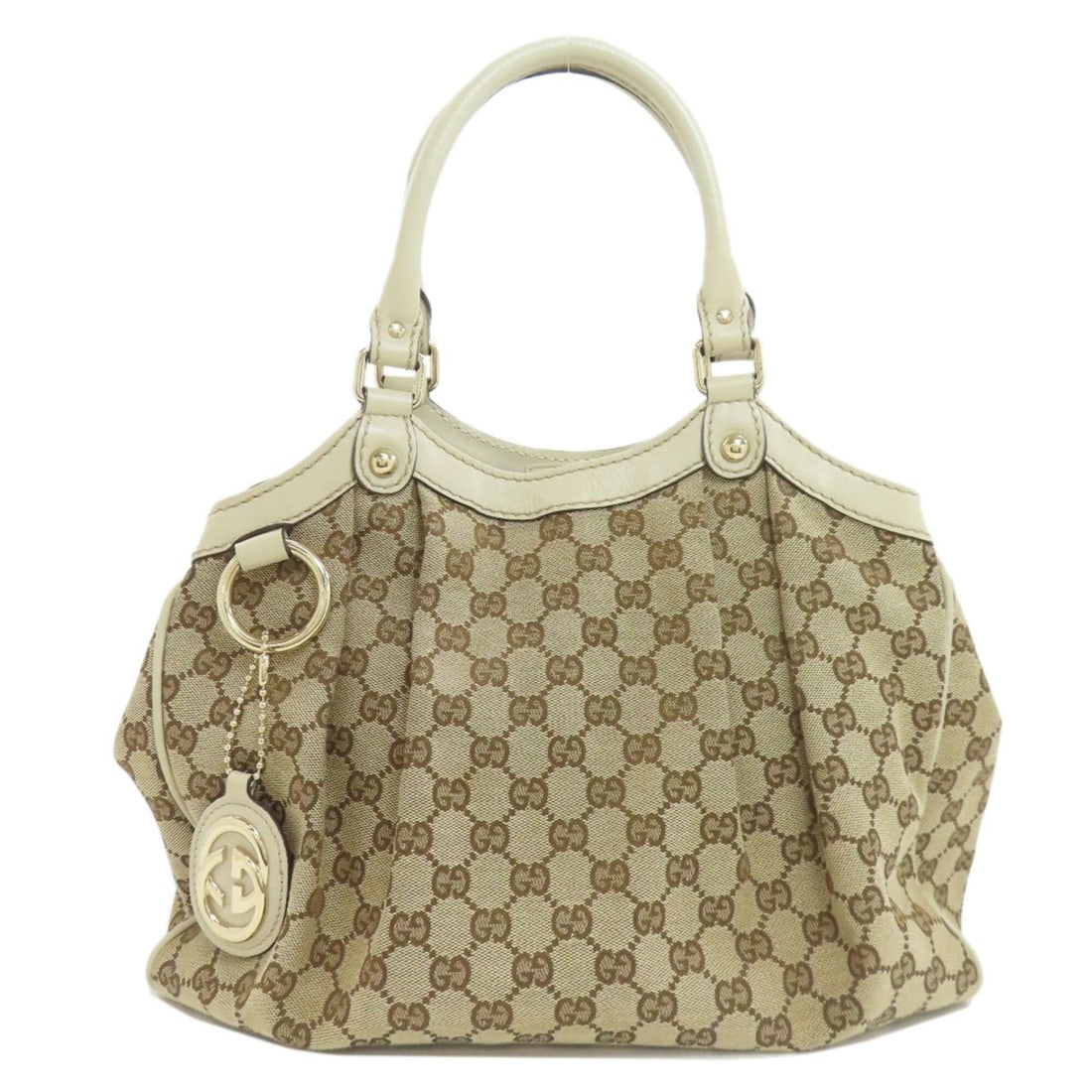 Gucci 211944 Sukey GG Pattern Tote Bag Canvas Women's GUCCI: --- Catalog ---Category: SizeSize (HxWxD): 30cm x 34cm x 12cm / 11.81'' x 13.38'' x 4.72''Category: DesignType: Tote bagColor: BrownGender: WomenMaterial: Canvas Category: GeneralMPN: 211944Brand: Guc