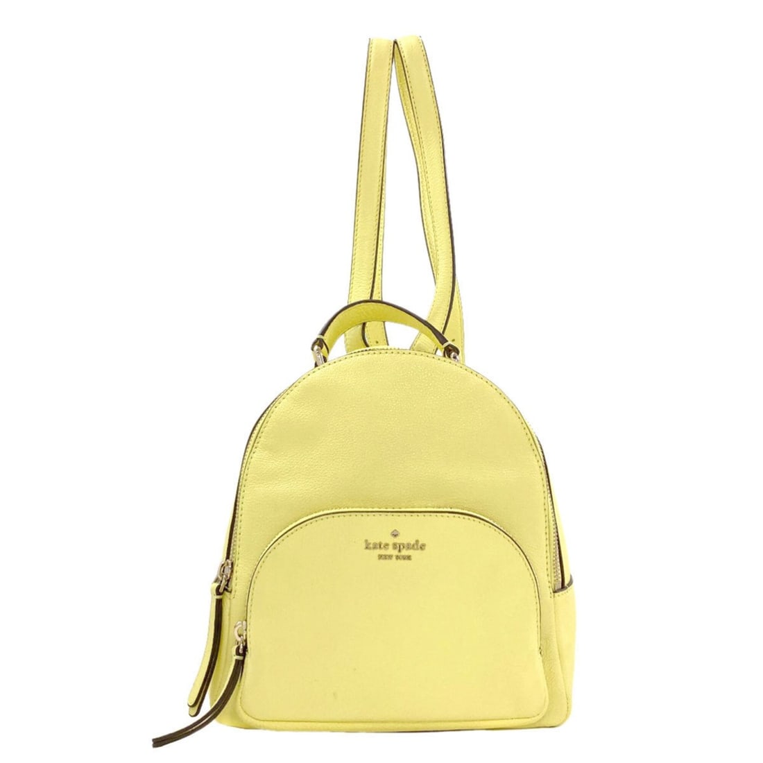 Kate Spade Logo Backpack/Daypack, PVC, Women's: --- Catalog ---Category: SizeSize (HxWxD): 24cm x 22cm x 11cm / 9.44'' x 8.66'' x 4.33''Category: DesignColor: YellowGender: WomenMaterial: PVC Category: GeneralBrand: Kate Spade--- Item List ---Secti