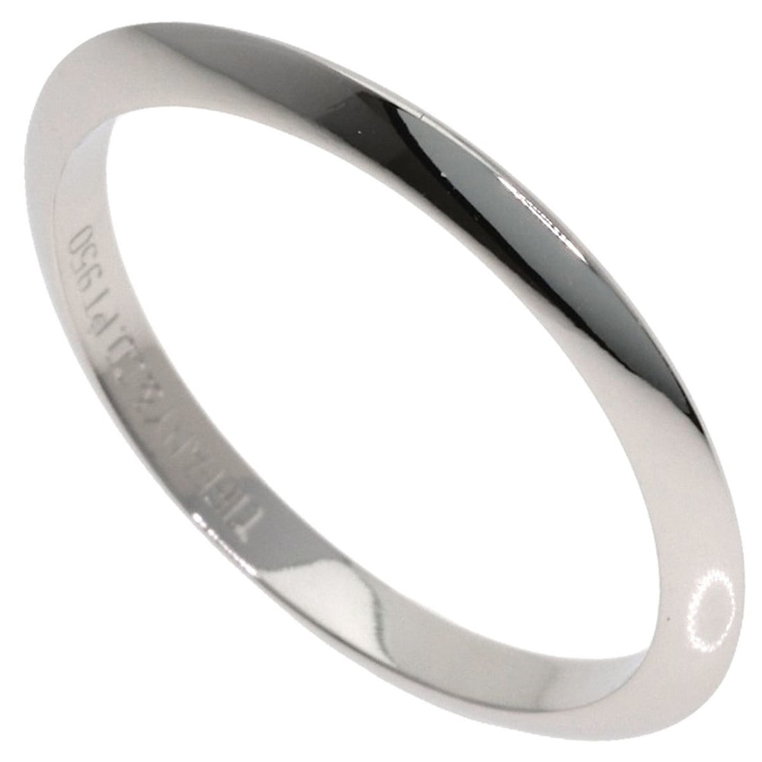 Tiffany & Co. Knife Edge Ring, Platinum PT950, Women's Ring.: --- Catalog ---Category: SizeJP Size: 14US Size: 7Category: DesignType: Band ringGender: WomenMaterial: Platinum, Platinum 950Category: GeneralBrand: Tiffany--- Item List ---Section: ConditionRanking: