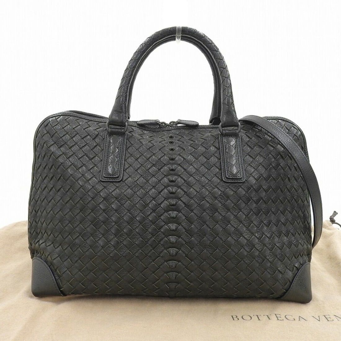 Bottega Veneta bag, model number 180165 VCG01 1000, goatskin, black.: --- Catalog ---Category: SizeSize (HxWxD): 25cm x 34.5cm x 15cm / 9.84'' x 13.58'' x 5.9''Category: DesignType: Boston bagColor: BlackGender: Men,WomenMaterial: Leather Leather/Fur Type: GoatskinCateg