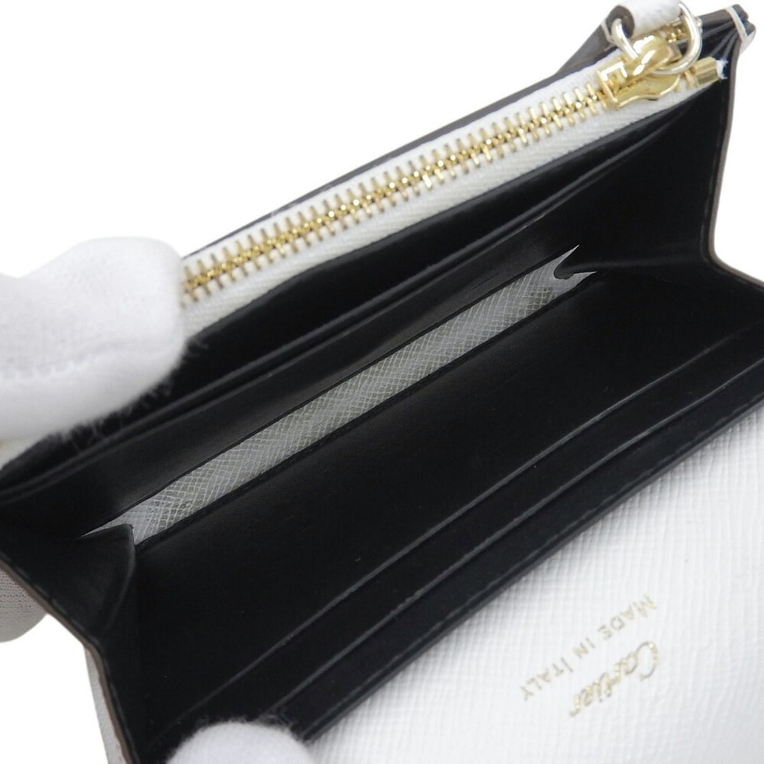 Cartier C de Mini Wallet L3002495 Compact Folding - 3