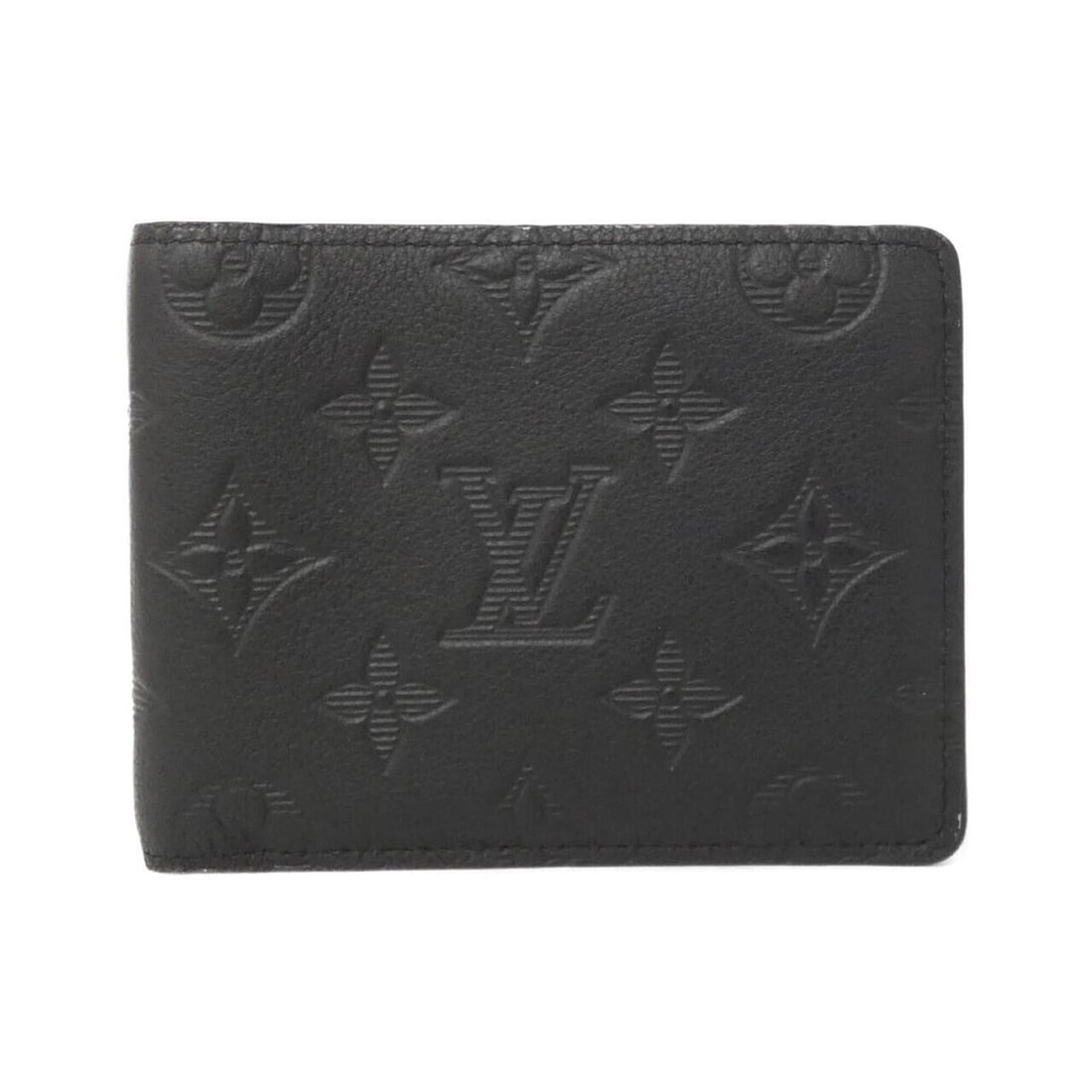 Louis Vuitton Monogram Shadow Portefeuille Multiple M62901 Billfold: --- Catalog ---Category: SizeSize (HxWxD): 9cm x 11cm x 2cm / 3.54'' x 4.33'' x 0.78''Category: DesignType: Bill wallet (bi-fold)Color: BlackGender: MenMaterial: Leather Category: GeneralBrand: Louis