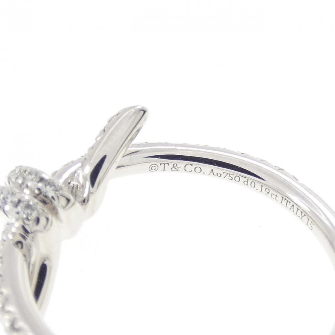 Tiffany Knot Ring 0.19CT - 4