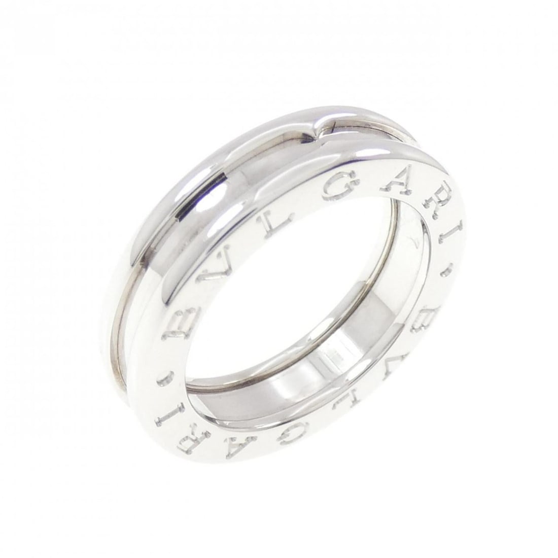 Bvlgari B.zero1 1-band ring: --- Catalog ---Category: SizeJP Size: 8US Size: 4.5Category: DesignType: Band ringColor: White goldGender: WomenMaterial: White gold (18K)Category: GeneralBrand: Bvlgari--- Item List ---Section: Condi