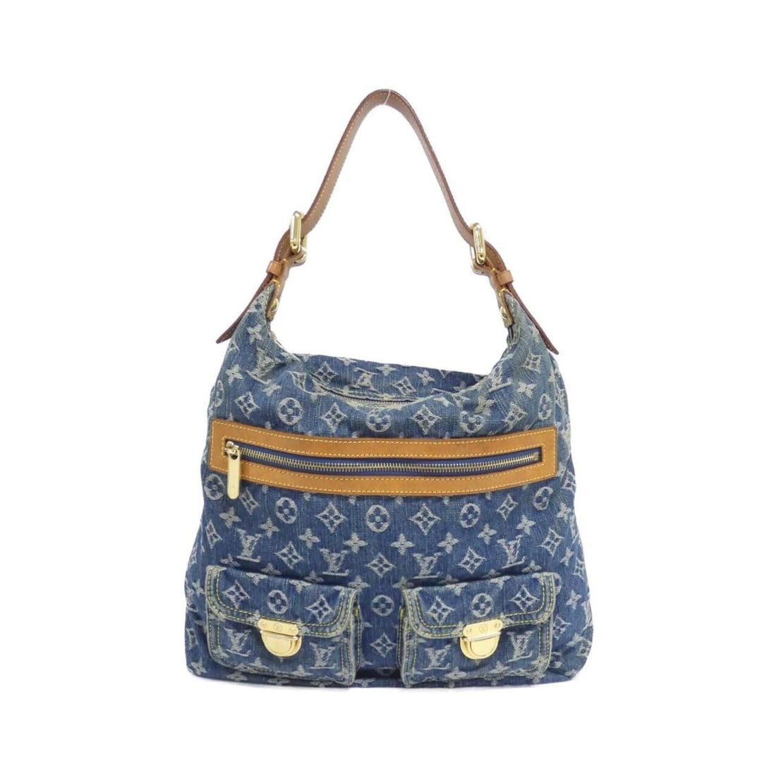 Louis Vuitton Monogram Denim Baggy GM M95048 Shoulder Bag: --- Catalog ---Category: SizeSize (HxWxD): 34cm x 32cm x 13cm / 13.38'' x 12.59'' x 5.11''Category: DesignType: Shoulder bagColor: MonogramGender: Women,MenMaterial: Monogram Denim Category: