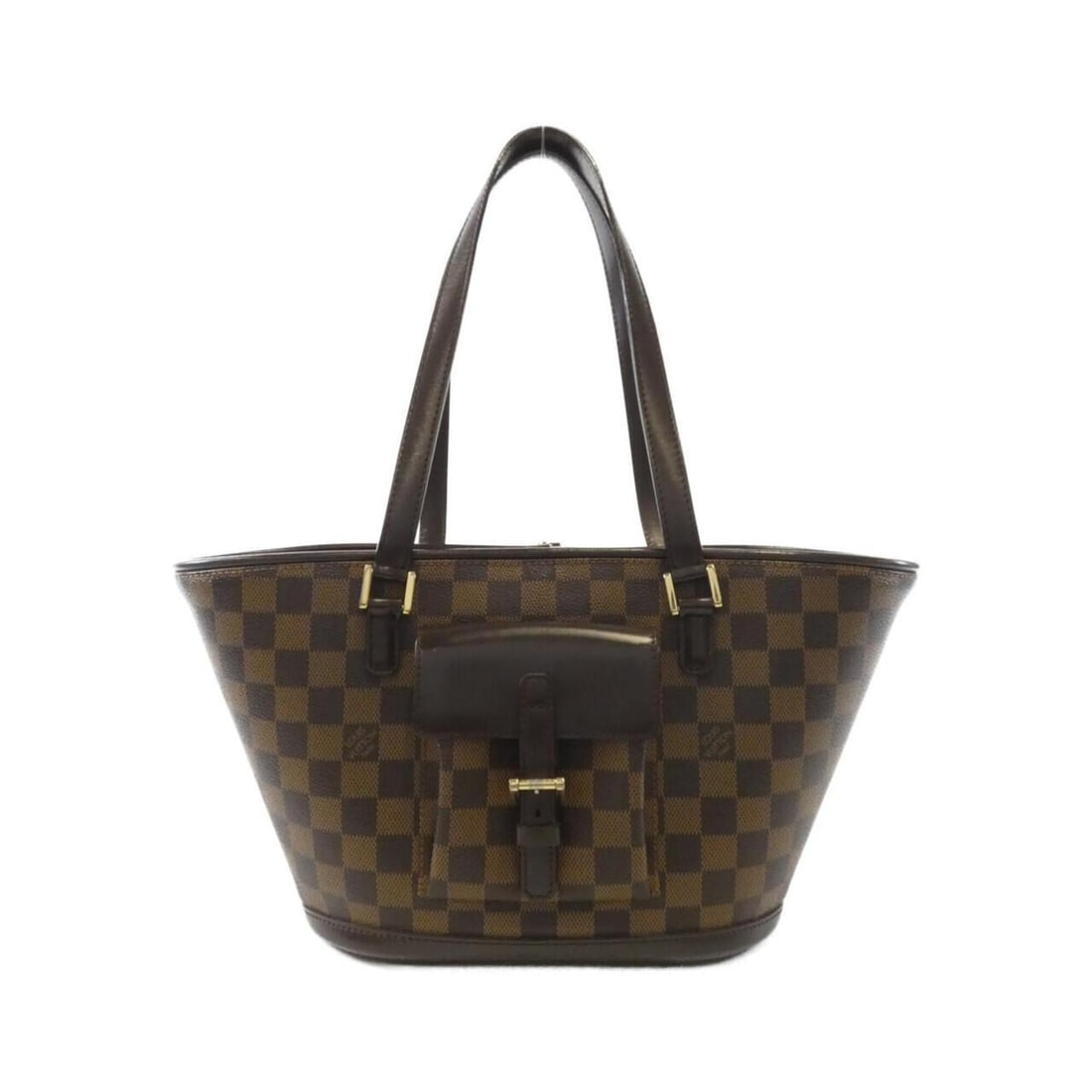 Louis Vuitton Damier Manosque PM N51121 Handbag: --- Catalog ---Category: SizeSize (HxWxD): 19cm x 37cm x 10cm / 7.48'' x 14.56'' x 3.93''Category: DesignType: HandbagColor: Damier Canvas, EbeneGender: WomenMaterial: Coated canvas Category: GeneralM
