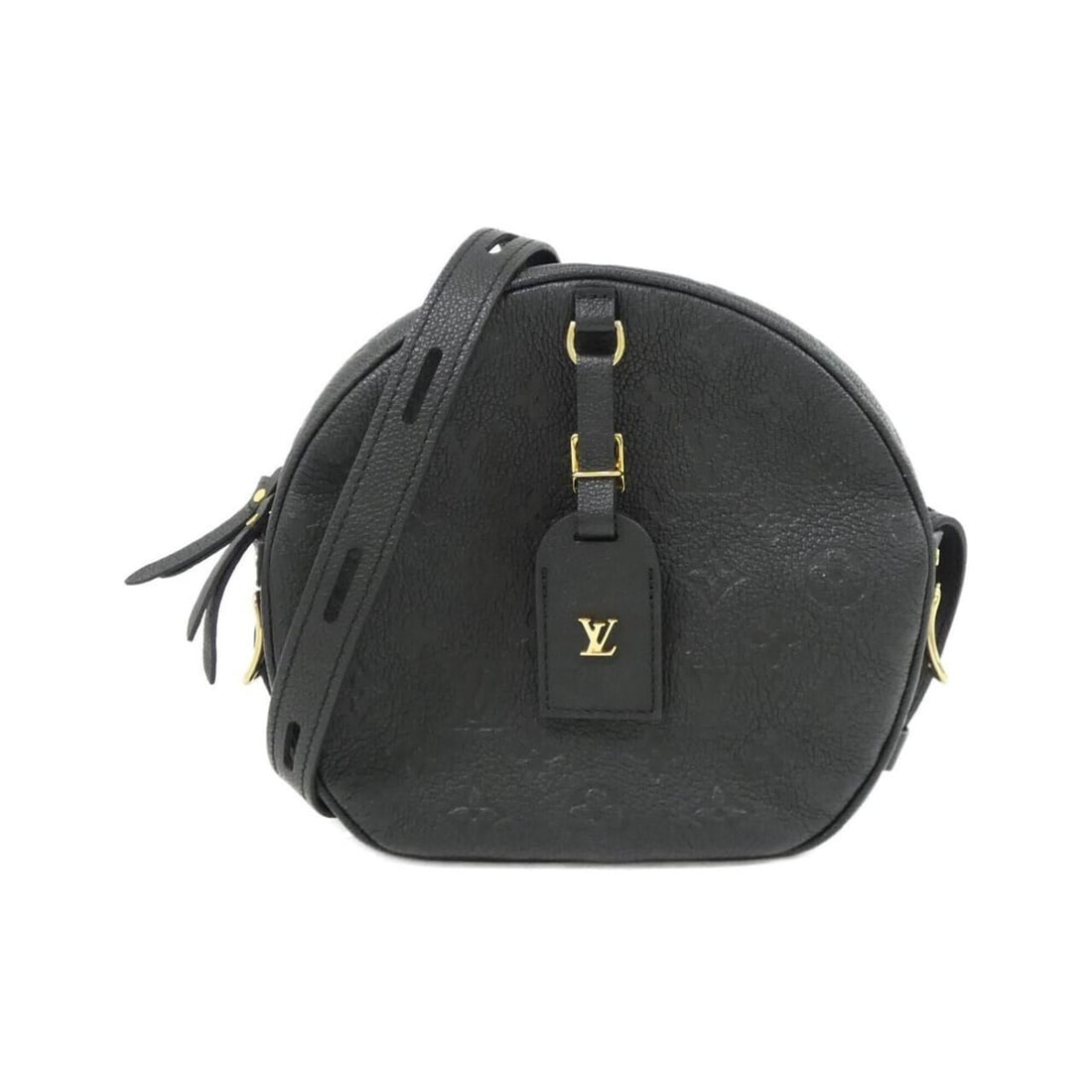 Louis Vuitton Monogram Empreinte Boite Chapeau Souple MM M45649 Shoulder Bag: --- Catalog ---Category: SizeWeight: 440g / 15.52oz.Size (HxWxD): 20cm x 22cm x 8cm / 7.87'' x 8.66'' x 3.14''Strap Length: 60cm - 112cm / 23.62'' - 44.09''Category: DesignType: Shoulder bagColor: Bla