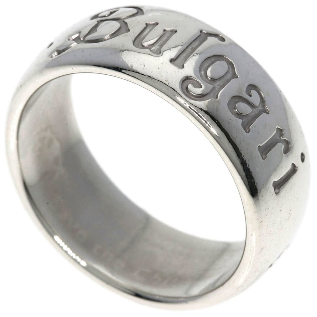 BVLGARI Save the Children #58 Ring, Silver, Women's: --- Catalog ---Category: SizeJP Size: 18US Size: 9Category: DesignType: Band ringGender: WomenMaterial: SilverCategory: GeneralBrand: Bvlgari--- Item List ---Section: ConditionRanking: Rank A Used - A