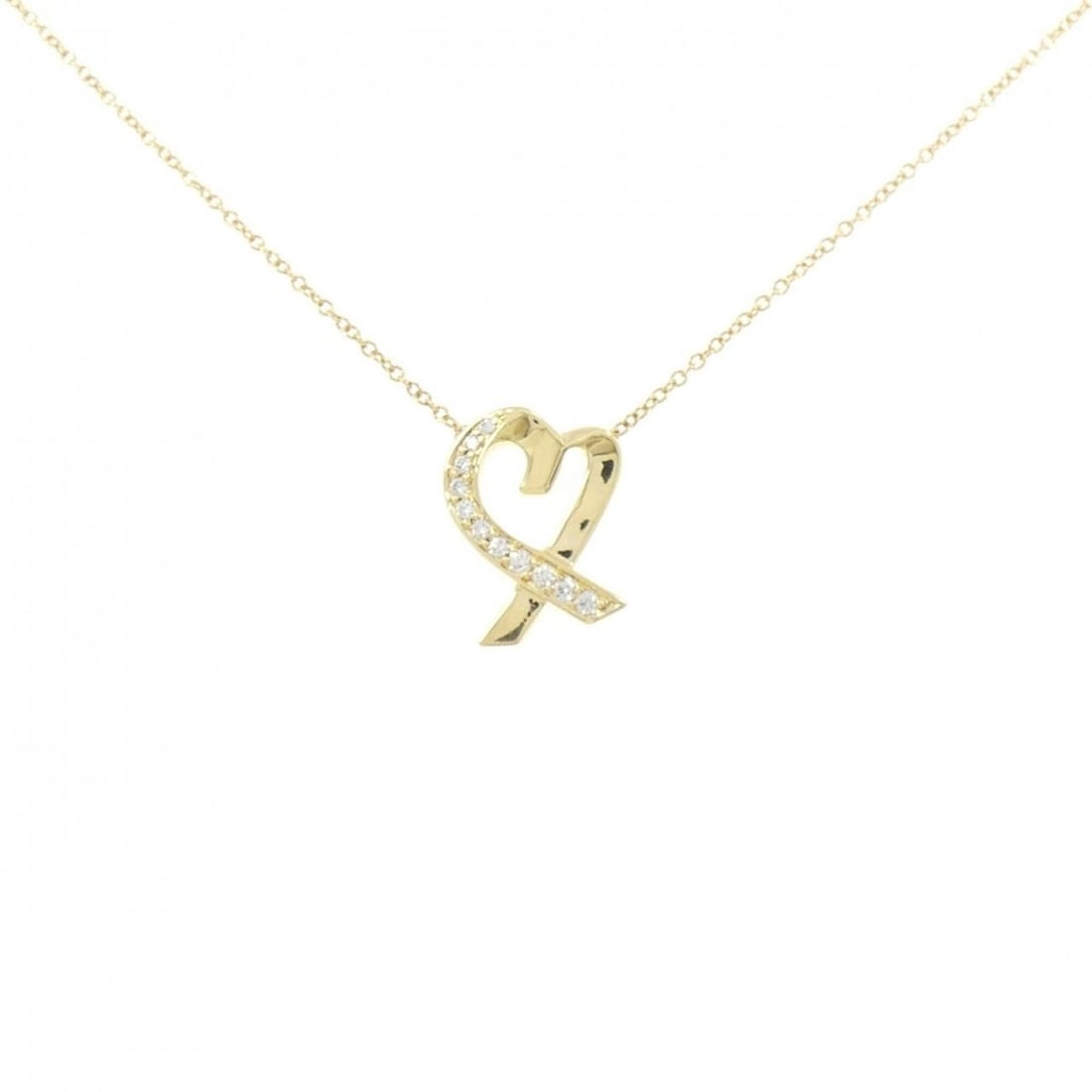 Tiffany Loving Heart Necklace: --- Catalog ---Category: SizePendant Size: 15mm x 11.7mm / 0.59'' x 0.46''Neck Circumference: 41 cm / 16.14''Category: DesignGender: WomenMaterial: Yellow gold (18K)Pendant Type: PendantNecklace