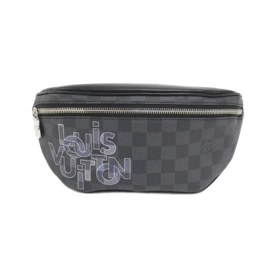 Louis Vuitton Damier Graphite Link Bumbag N40295 Shoulder Bag: --- Catalog ---Category: SizeWeight: 360g / 12.69oz.Size (HxWxD): 13cm x 26cm x 7cm / 5.11'' x 10.23'' x 2.75''Strap Length: 106cm / 41.73''Category: DesignType: Shoulder bagColor: Graphite,