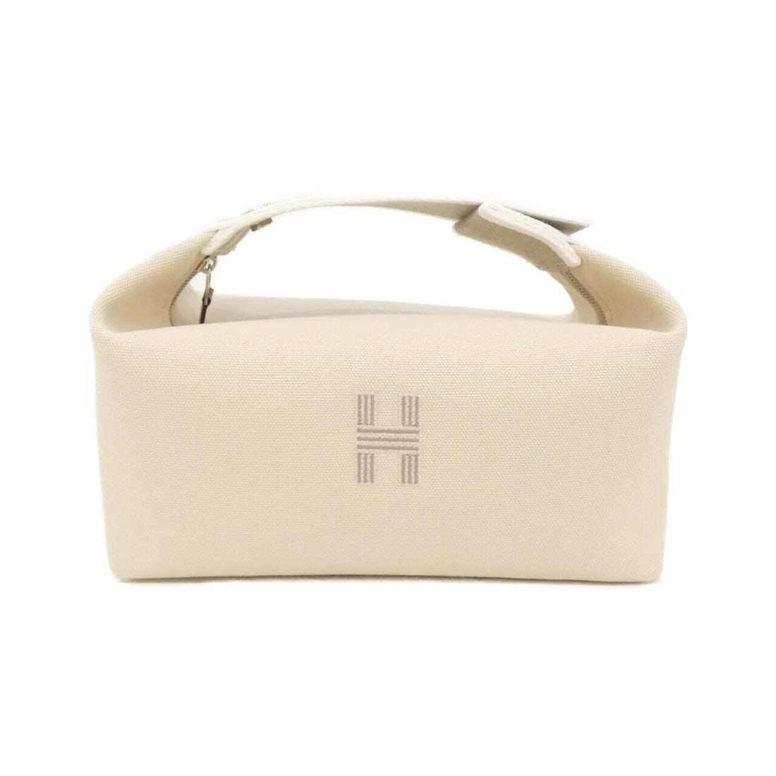 Hermes Bride à Black PM 103222M Handbag Pouch: --- Catalog ---Category: SizeSize (HxWxD): 10cm x 20.5cm x 12cm / 3.93'' x 8.07'' x 4.72''Category: DesignType: HandbagColor: NaturalMaterial: Canvas Hardware Color: SilverCategory: GeneralBrand: