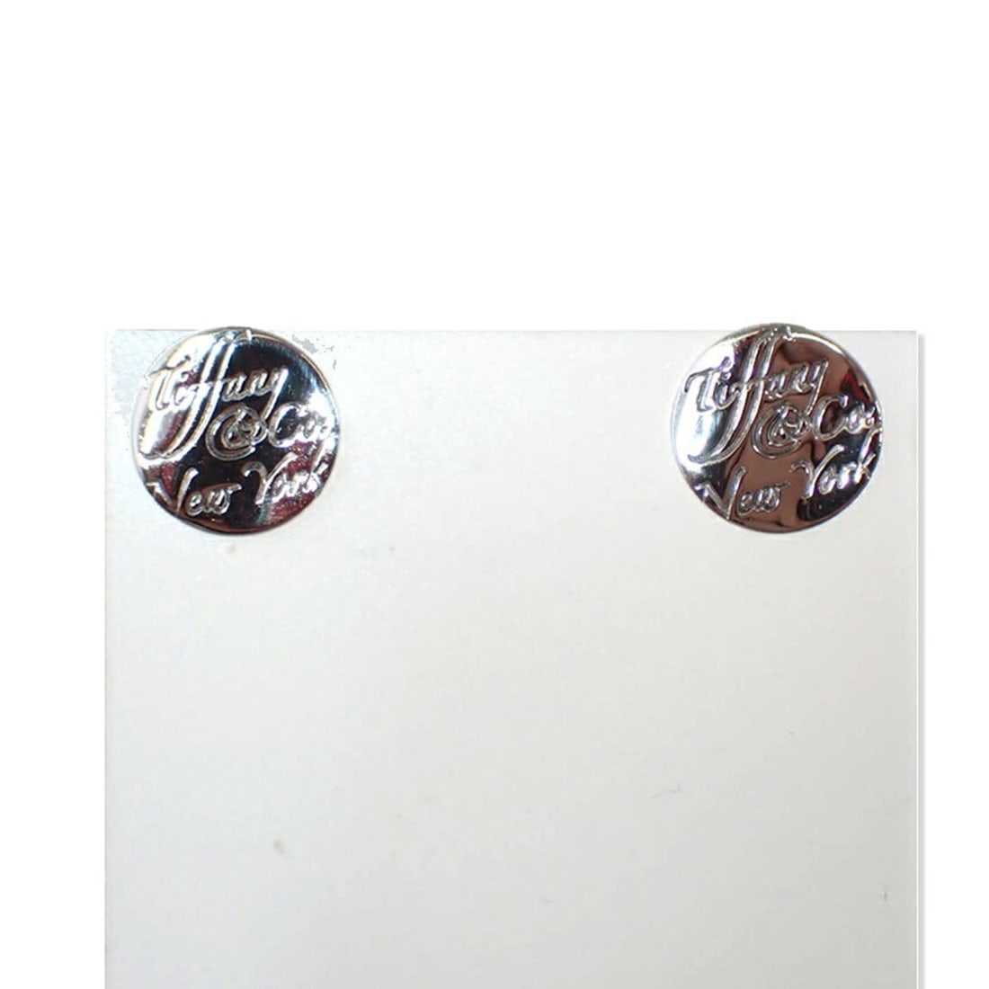 TIFFANY & Co. 925 Notes Earrings (with aftermarket backings): --- Catalog ---Category: SizeSize (HxWxD): 8.90mm x 8.90mm / 0.35'' x 0.35''Category: DesignType: Stud earringsColor: SilverGender: WomenMaterial: Sterling silver 925Category: GeneralBrand: Tiffany---