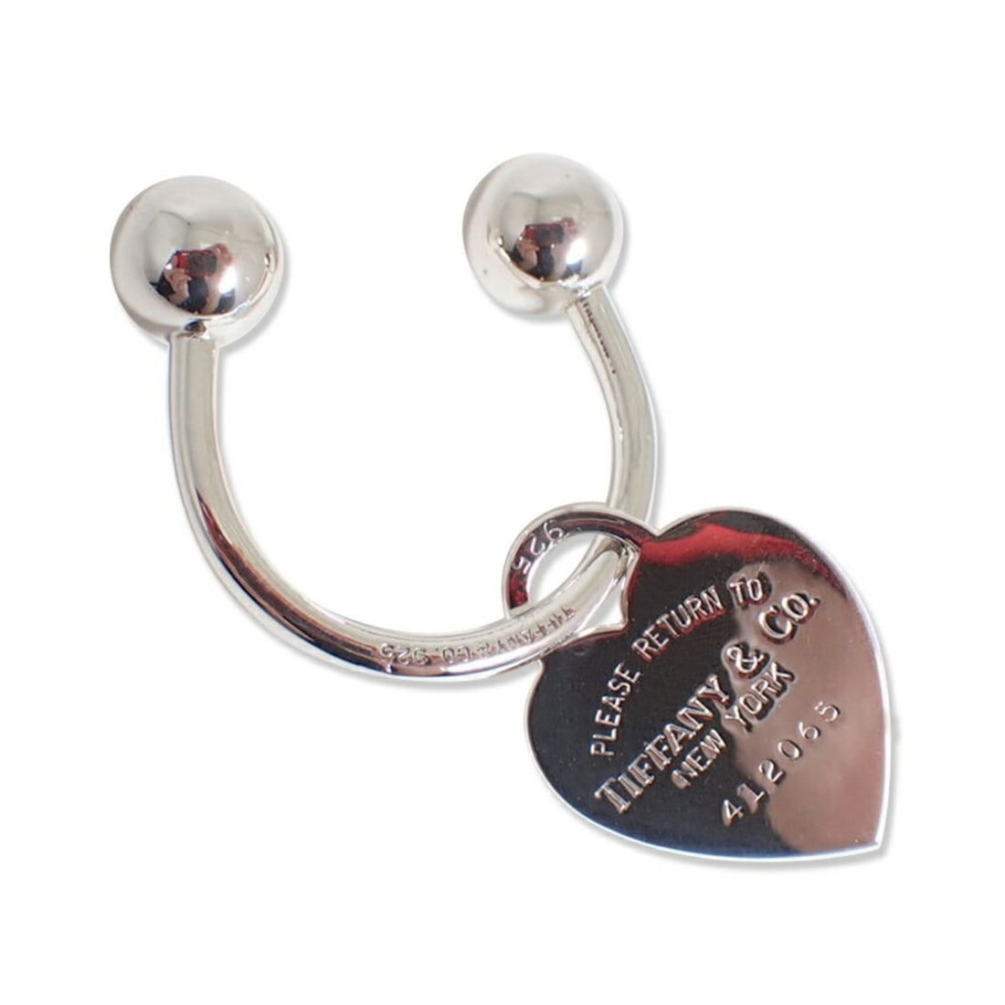 TIFFANY & Co. 925 Return to Tiffany Heart Tag Keyring (1 of 11)