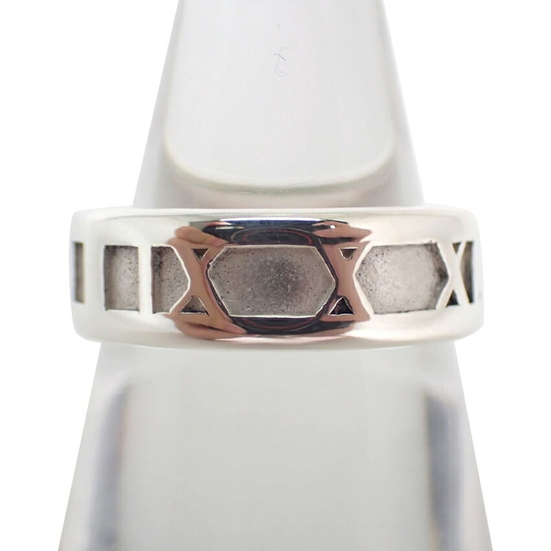 TIFFANY & Co. 925 Atlas Ring, Size 14: --- Catalog ---Category: SizeUS Size: 7Brand Size: 54Category: DesignType: Band ringColor: SilverGender: WomenMaterial: Sterling silver 925Category: GeneralBrand: Tiffany--- Item List ---Section: Cond