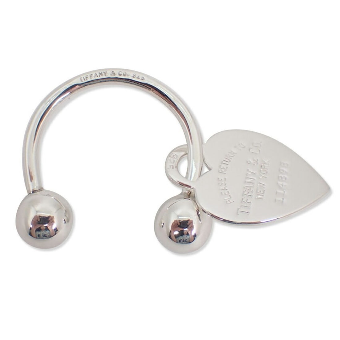 TIFFANY & Co. 925 Heart Keyring (1 of 13)
