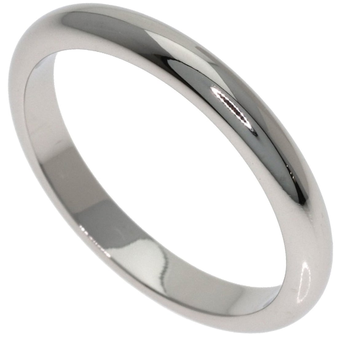 BVLGARI Roma Amor Inner Diamond Ring #53, Platinum PT950, Women's.: --- Catalog ---Category: SizeJP Size: 13US Size: 6.5Category: DesignType: Band ringGender: WomenMaterial: Platinum, Platinum 950Category: GeneralBrand: Bvlgari--- Item List ---Section: ConditionRankin
