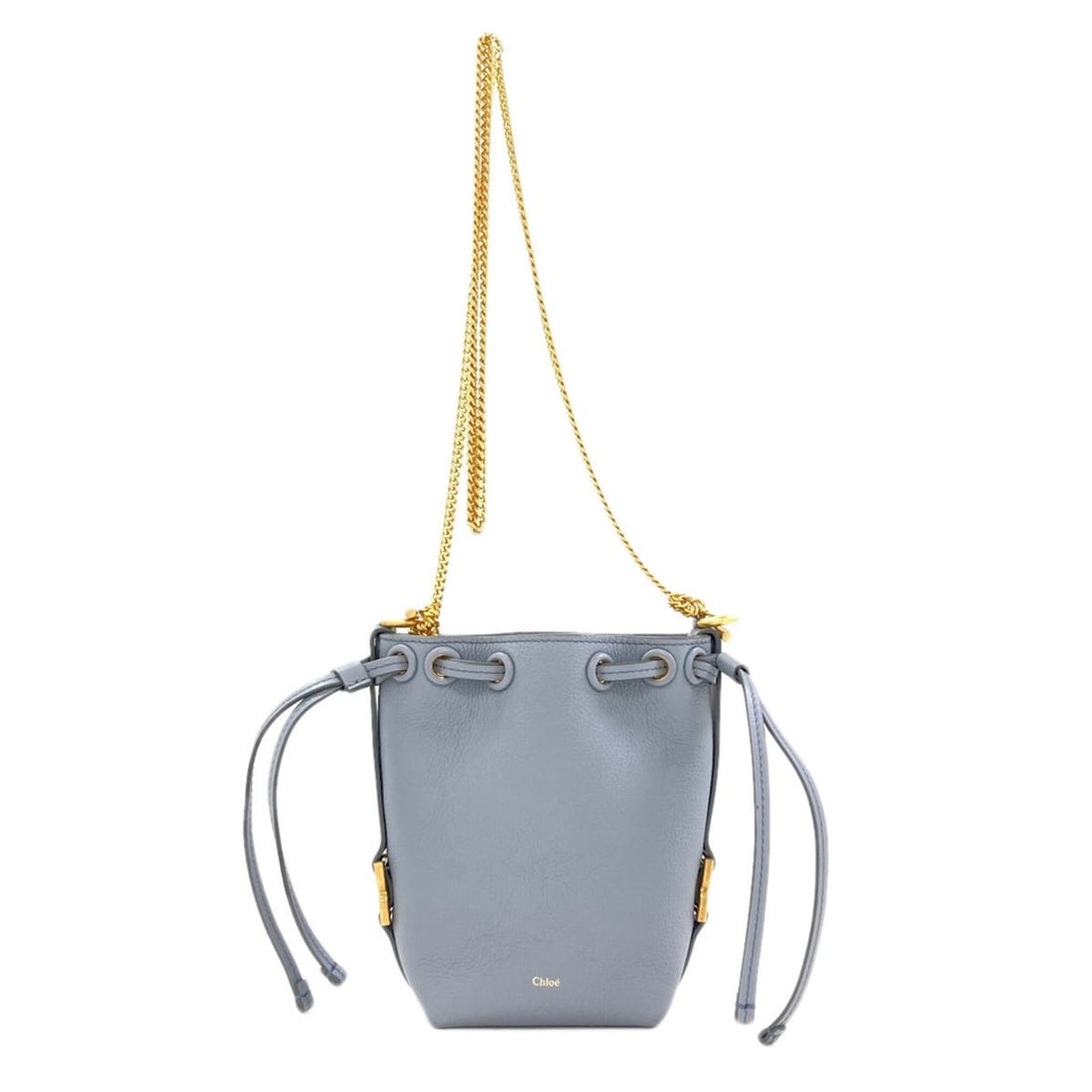 Chloé Chloe Marcie Chain Shoulder Bag Leather Women's CHLOE: --- Catalog ---Category: SizeSize (HxWxD): 18cm x 10cm x 7.5cm / 7.08'' x 3.93'' x 2.95''Category: DesignType: Shoulder bagColor: Light blueGender: WomenMaterial: Leather Category: GeneralBrand: Chlo�