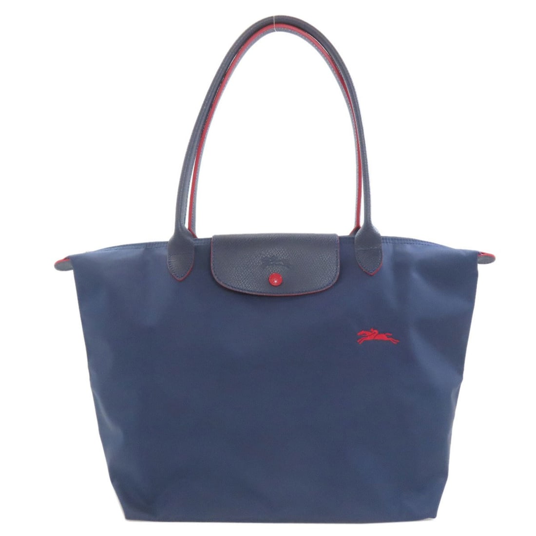 Longchamp Le Pliage Nylon Tote Bag for Women: --- Catalog ---Category: SizeSize (HxWxD): 30cm x 51cm x 19cm / 11.81'' x 20.07'' x 7.48''Category: DesignType: Tote bagColor: NavyGender: WomenMaterial: Nylon Category: GeneralBrand: Longchamp--- Ite