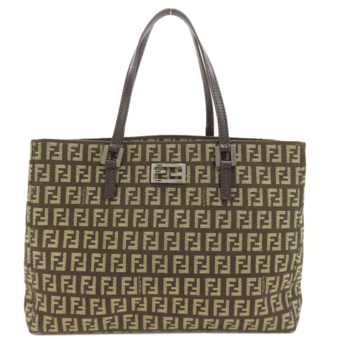 Fendi Zucchino Canvas Handbag for Women: --- Catalog ---Category: SizeSize (HxWxD): 20cm x 28cm x 8cm / 7.87'' x 11.02'' x 3.14''Category: DesignType: HandbagColor: BrownGender: WomenMaterial: Canvas Category: GeneralBrand: Fendi--- Item Lis