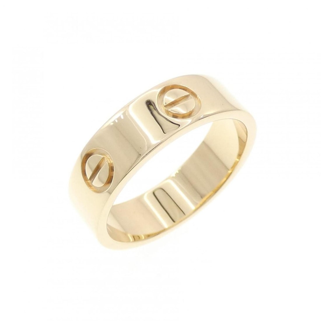 Cartier Love Ring: --- Catalog ---Category: SizeUS Size: 6.5Brand Size: 53Category: DesignType: Band ringGender: WomenMaterial: Yellow gold (18K)Category: GeneralBrand: Cartier--- Item List ---Section: ConditionRanking: