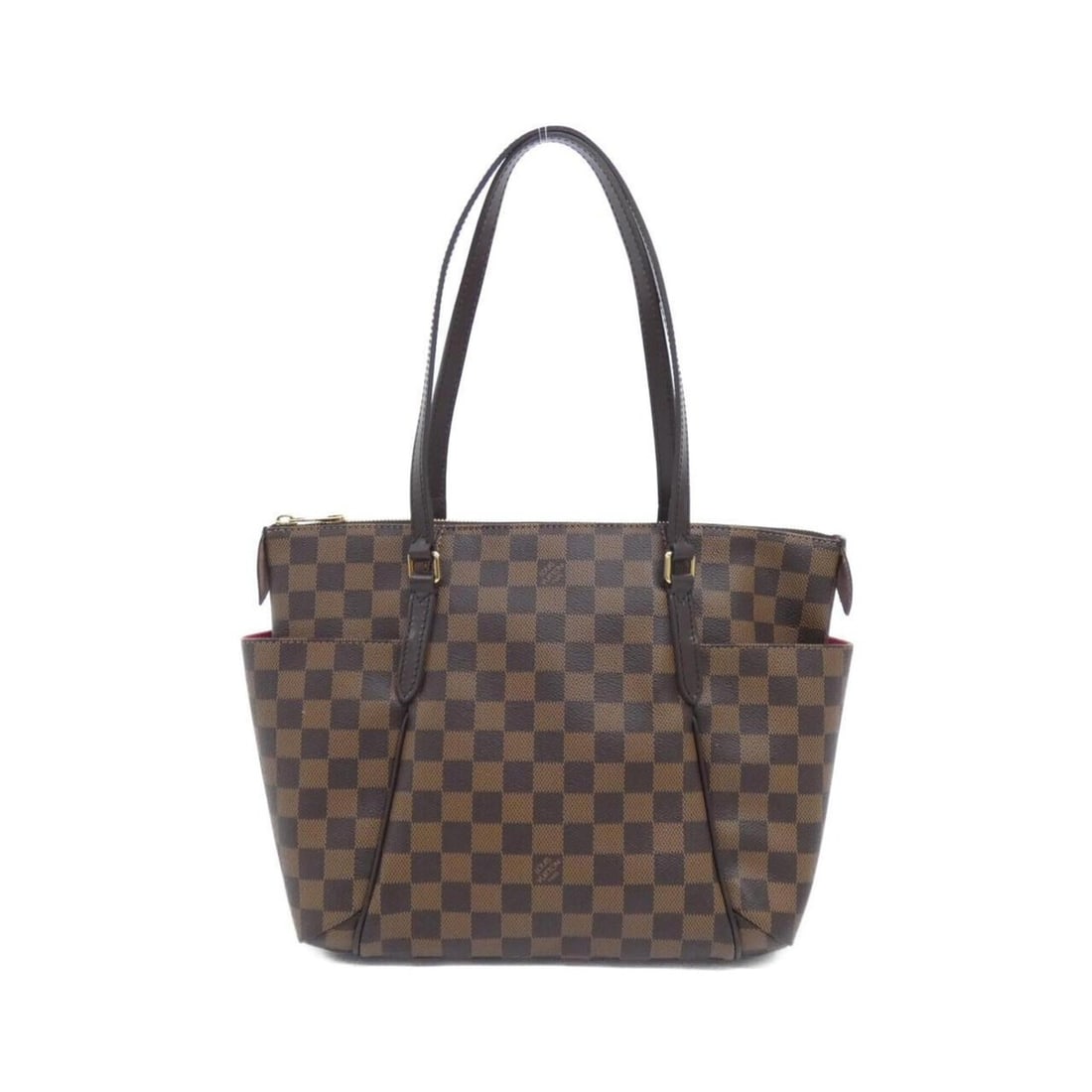 Louis Vuitton Damier Totally PM N41282 Handbag: --- Catalog ---Category: SizeSize (HxWxD): 26cm x 27cm x 15cm / 10.23'' x 10.62'' x 5.9''Category: DesignType: HandbagColor: EbeneGender: Women,MenMaterial: Coated canvas Hardware Color:
