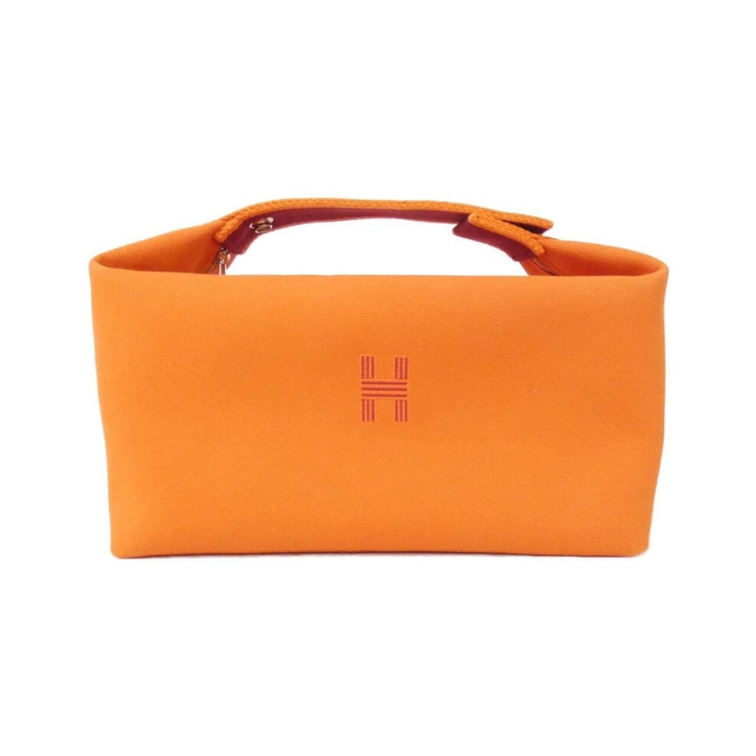 Hermes Bride à Black GM 103223M Handbag Pouch: --- Catalog ---Category: SizeSize (HxWxD): 21cm x 25cm x 14cm / 8.26'' x 9.84'' x 5.51''Category: DesignType: HandbagColor: Feu, OrangeGender: Women,MenMaterial: Canvas Hardware Color: