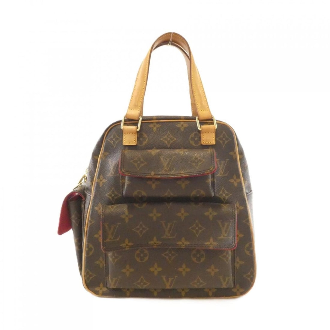 Louis Vuitton Monogram Excentri Cité M51161 Handbag: --- Catalog ---Category: SizeWeight: 640g / 1.41lb.Size (HxWxD): 26cm x 25cm x 12cm / 10.23'' x 9.84'' x 4.72''Handle Length: 31cm / 12.2''Category: DesignType: HandbagColor: MarronGender: