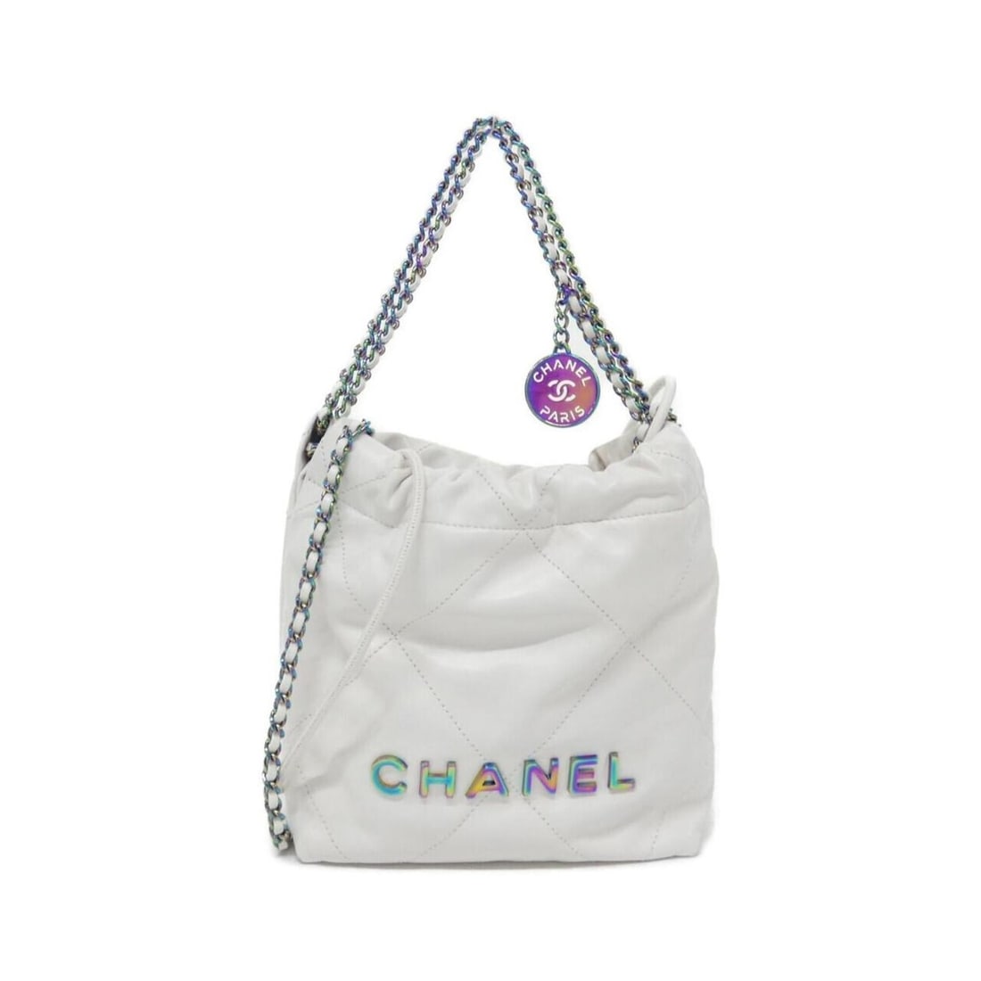Chanel 22 Line MINI AS3980 Handbag: --- Catalog ---Category: SizeWeight: 450g / 15.87oz.Size (HxWxD): 19cm x 17cm x 6cm / 7.48'' x 6.69'' x 2.36''Strap Length: 119cm / 46.85''Handle Length: 28cm / 11.02''Category: DesignType: HandbagCol
