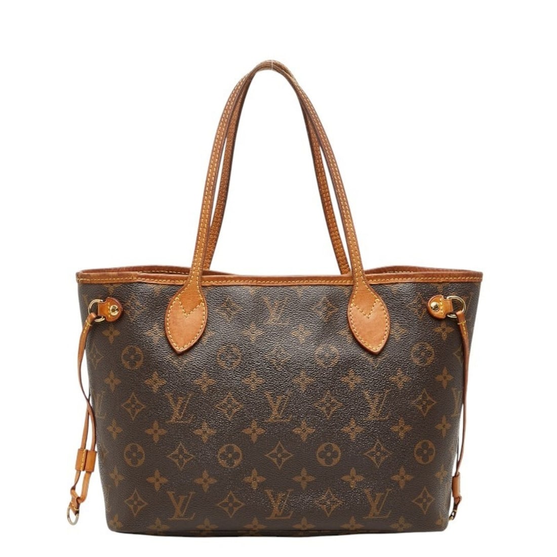 Louis Vuitton Monogram Neverfull PM Tote Bag Handbag M40155 Brown Leather Women's LOUIS VUITTON (1 of 12)