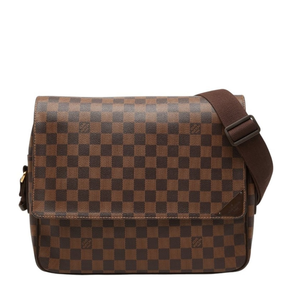 Louis Vuitton Damier Shelton MM Crossbody Shoulder Bag N41149 Brown Leather Women's LOUIS VUITTON: --- Catalog ---Category: SizeSize (HxWxD): 28cm x 31cm x 8cm / 11.02'' x 12.2'' x 3.14''Category: DesignType: Shoulder bagColor: BrownGender: WomenMaterial: PVC , Leather Category: GeneralMPN: N41149B