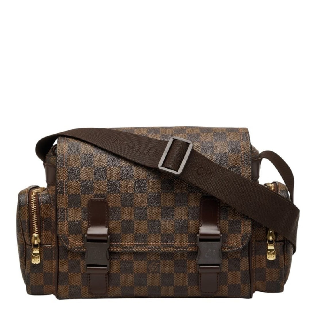 Louis Vuitton Damier Reporter Melville Crossbody Shoulder Bag N51126 Brown Leather Women's LOUIS: --- Catalog ---Category: SizeSize (HxWxD): 23cm x 24cm x 10.5cm / 9.05'' x 9.44'' x 4.13''Category: DesignType: Shoulder bagColor: BrownGender: WomenMaterial: PVC , Leather Category: GeneralMPN: N5112