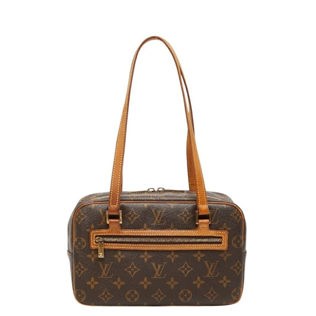 Louis Vuitton Monogram Cite MM Handbag Shoulder Bag M51182 Brown Leather Women's LOUIS VUITTON: --- Catalog ---Category: SizeSize (HxWxD): 16cm x 26cm x 11cm / 6.29'' x 10.23'' x 4.33''Category: DesignType: Handbag, Shoulder bagColor: BrownGender: WomenMaterial: PVC , Leather Category: GeneralMP