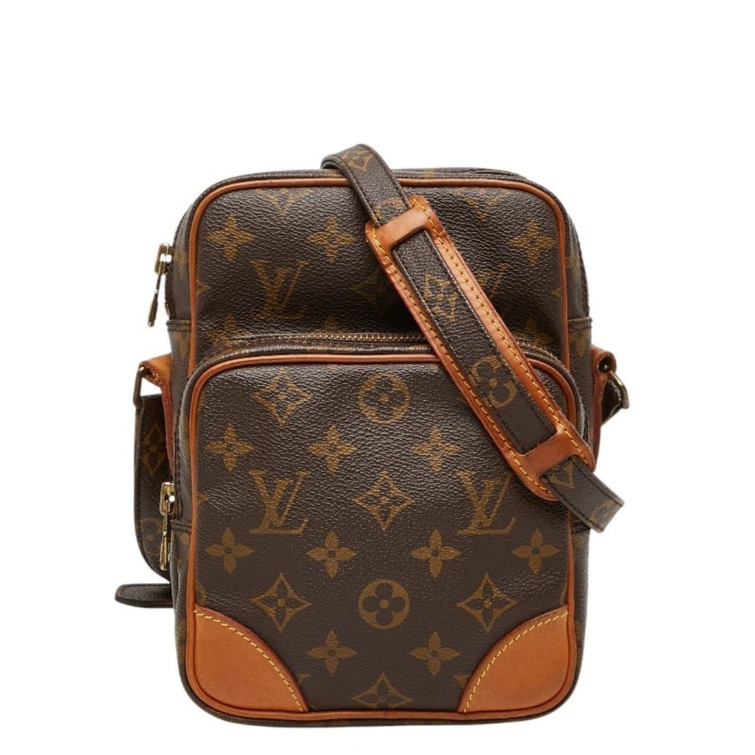 Louis Vuitton Monogram Amazon Crossbody Shoulder Bag M45236 Brown Leather Women's LOUIS VUITTON: --- Catalog ---Category: SizeSize (HxWxD): 21cm x 15cm x 8.5cm / 8.26'' x 5.9'' x 3.34''Category: DesignType: Shoulder bagColor: BrownGender: WomenMaterial: PVC , Leather Category: GeneralMPN: M45236B