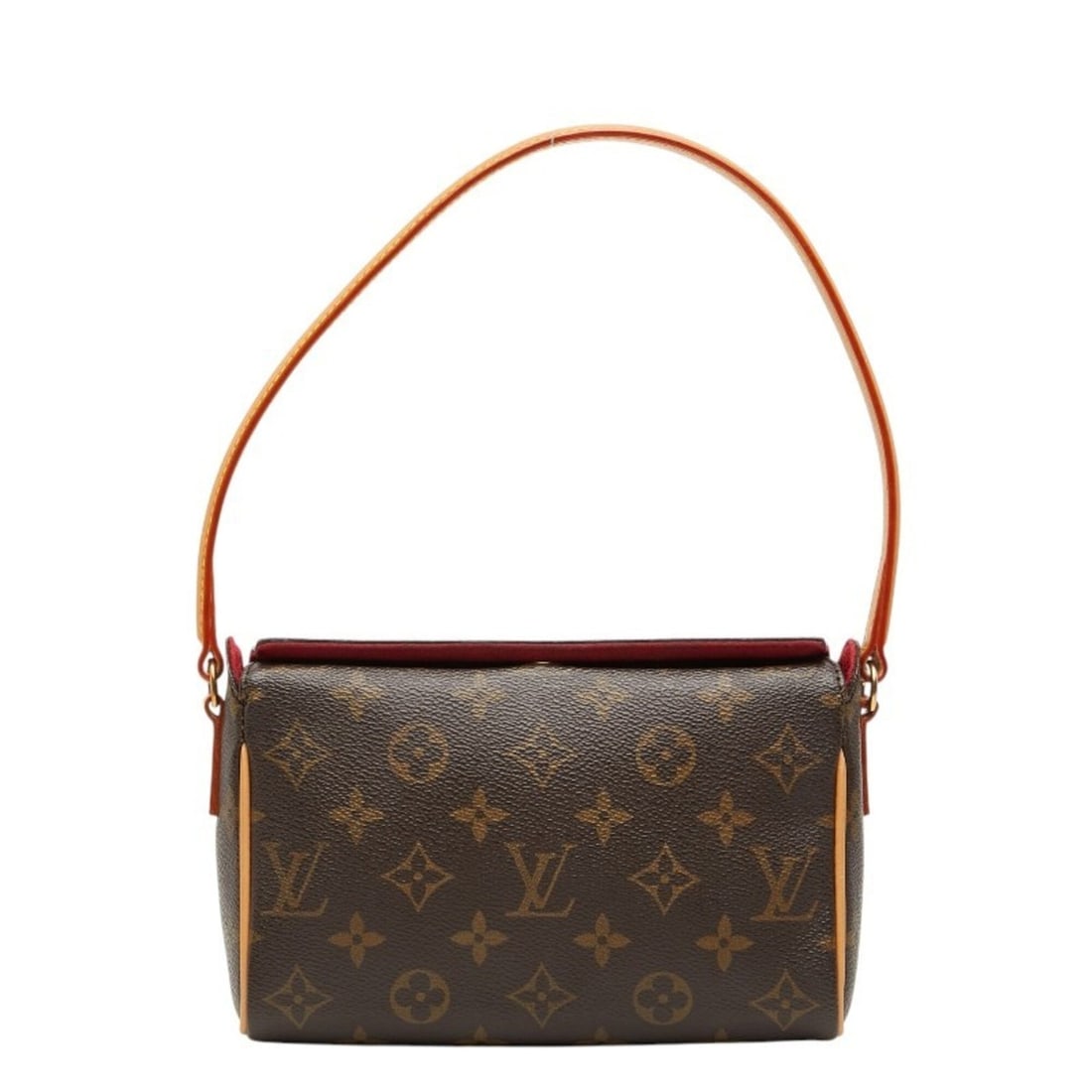 Louis Vuitton Monogram Recital Handbag M51900 Brown Leather Women's LOUIS VUITTON: --- Catalog ---Category: SizeSize (HxWxD): 13cm x 20cm x 6cm / 5.11'' x 7.87'' x 2.36''Category: DesignType: HandbagColor: BrownGender: WomenMaterial: PVC , Leather Category: GeneralMPN: M51900Brand: 