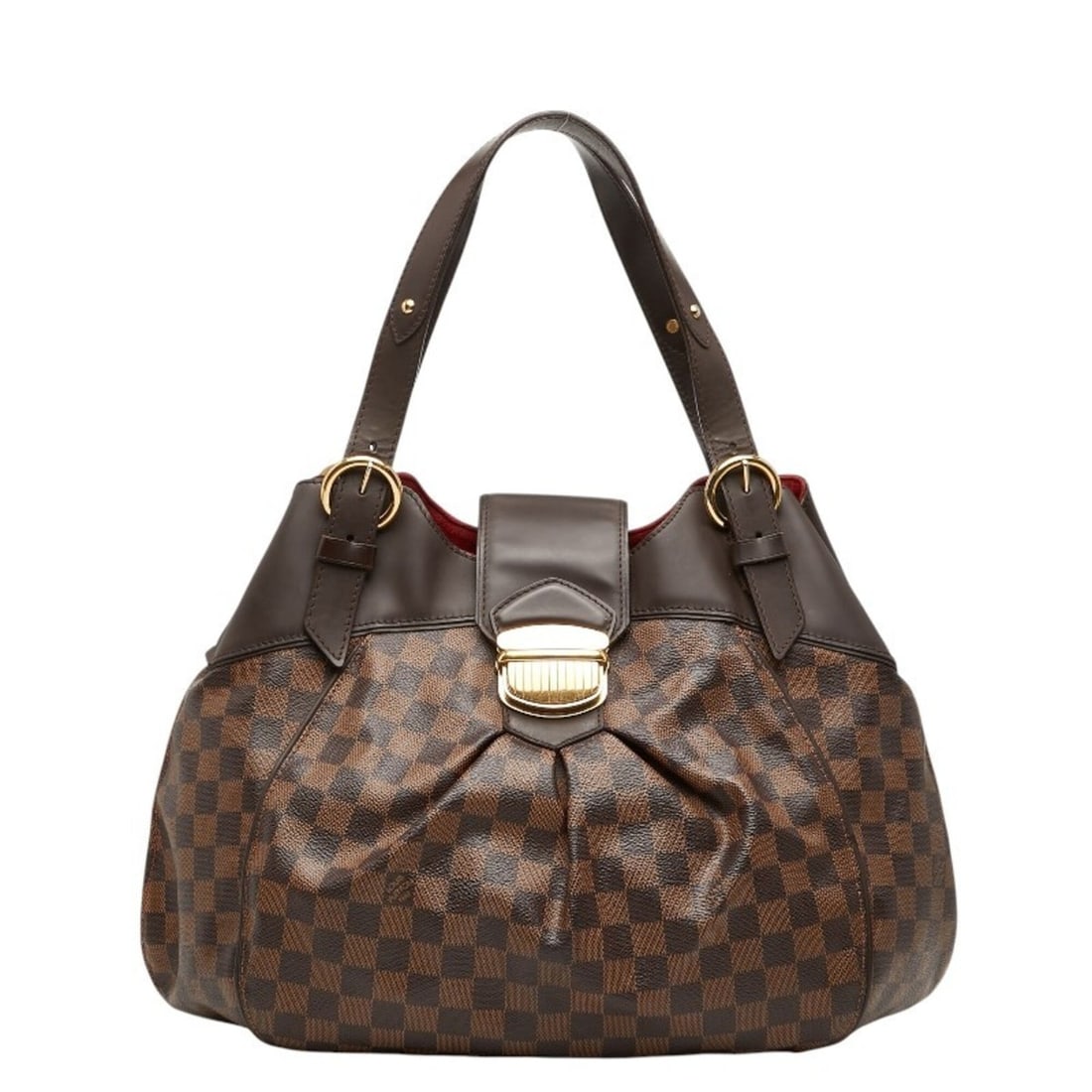 Louis Vuitton Damier Sistina GM Handbag Tote Bag N41540 Brown Leather Women's LOUIS VUITTON: --- Catalog ---Category: SizeSize (HxWxD): 31cm x 43cm x 15cm / 12.2'' x 16.92'' x 5.9''Category: DesignType: Handbag, Tote bagColor: BrownGender: WomenMaterial: PVC , Leather Category: GeneralMPN: N4