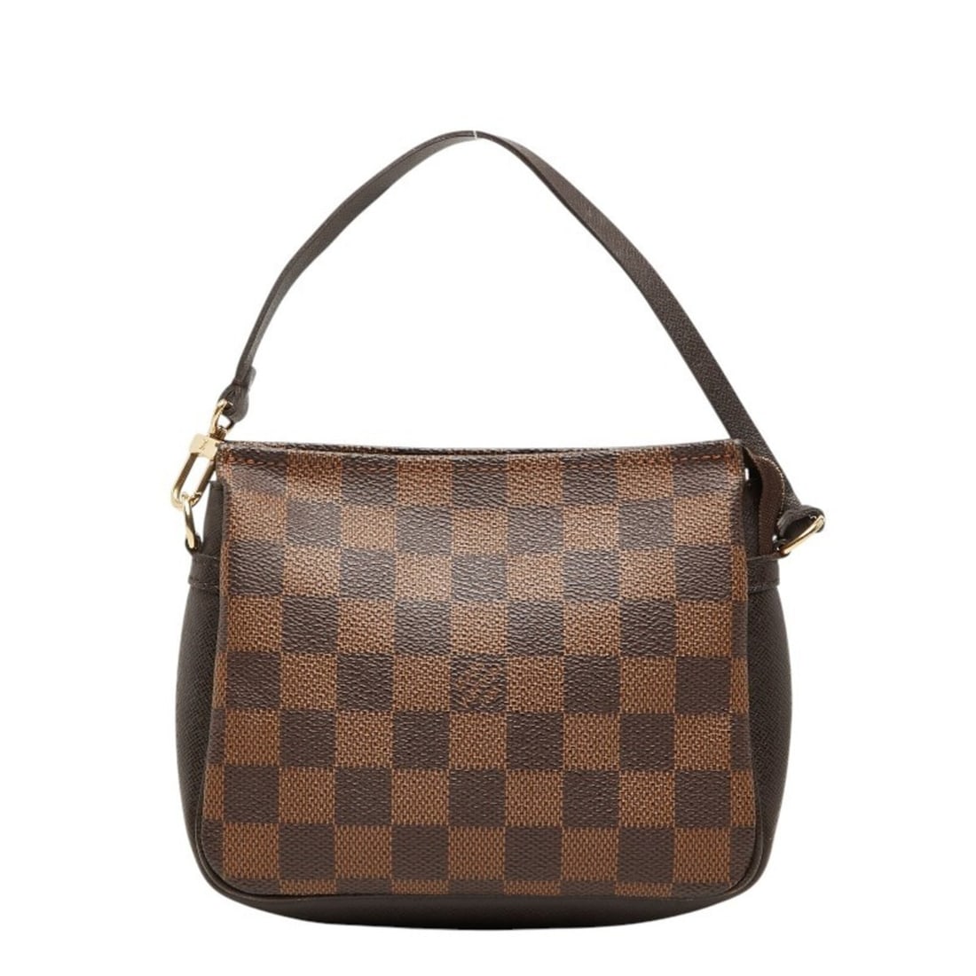 Louis Vuitton Damier Trouse Makeup Accessory Pouch Mini Handbag N51982 Brown Leather Women's LOUIS: --- Catalog ---Category: SizeSize (HxWxD): 14cm x 17cm x 5cm / 5.51'' x 6.69'' x 1.96''Category: DesignType: Handbag, PouchColor: BrownGender: WomenMaterial: PVC , Leather Category: GeneralMPN: N51982