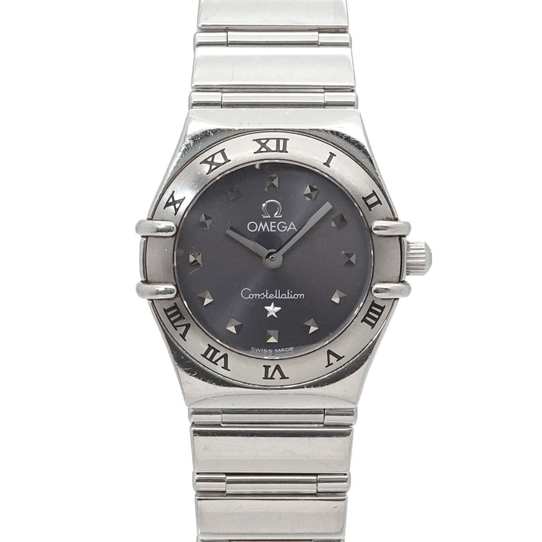 Omega Constellation Mini My Choice 1561 51 Women's Watch, Gray, Quartz Watch: --- Catalog ---Category: SizeWrist Size: 16cm / 6.29''Case Diameter: 22mm / 0.87''Category: DesignType: WristwatchGender: WomenColor (Dial): GrayMaterial (Band): Stainless steelMaterial (Case): Stainl