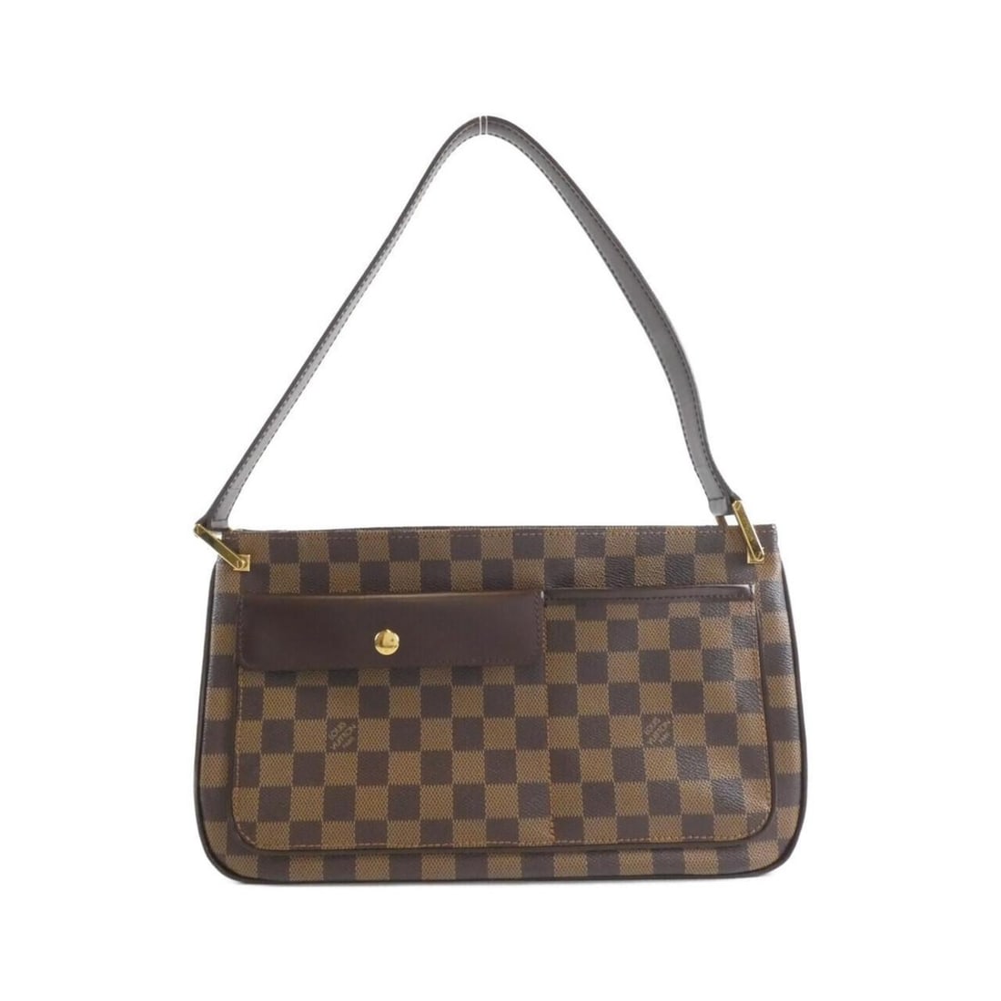 Louis Vuitton Damier Aubagne N51129 Shoulder Bag: --- Catalog ---Category: SizeSize (HxWxD): 18cm x 30cm x 7cm / 7.08'' x 11.81'' x 2.75''Category: DesignType: Shoulder bagColor: EbeneGender: WomenMaterial: Coated canvas Hardware Color: