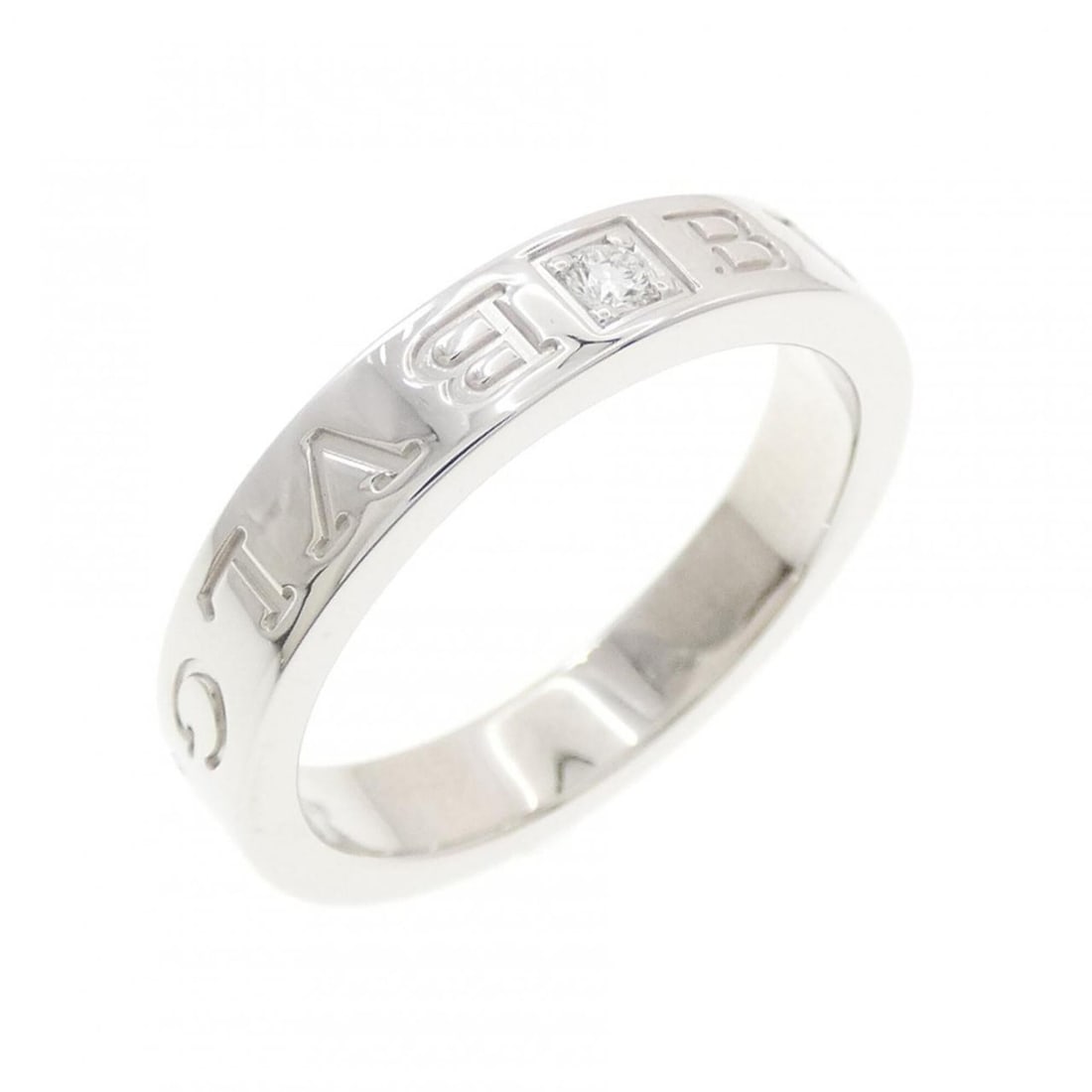 Bvlgari Bulgari B.zero1 Ring: --- Catalog ---Category: SizeJP Size: 16.0US Size: 8Category: DesignType: Band ringStone: DiamondGender: Women,MenMaterial: White gold (18K)Category: GeneralMPN: AN853348?339978Brand: Bvlgari--- Item 