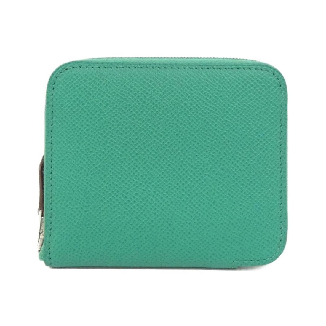 Hermes FANTAISIE BOTANIQUE Silk In Compact Wallet 080204CK: --- Catalog ---Category: SizeSize (HxWxD): 9cm x 11cm x 1cm / 3.54'' x 4.33'' x 0.39''Category: DesignType: Wallet (bi-fold)Color: GreenGender: WomenMaterial: Epsom leather , Silk Category: