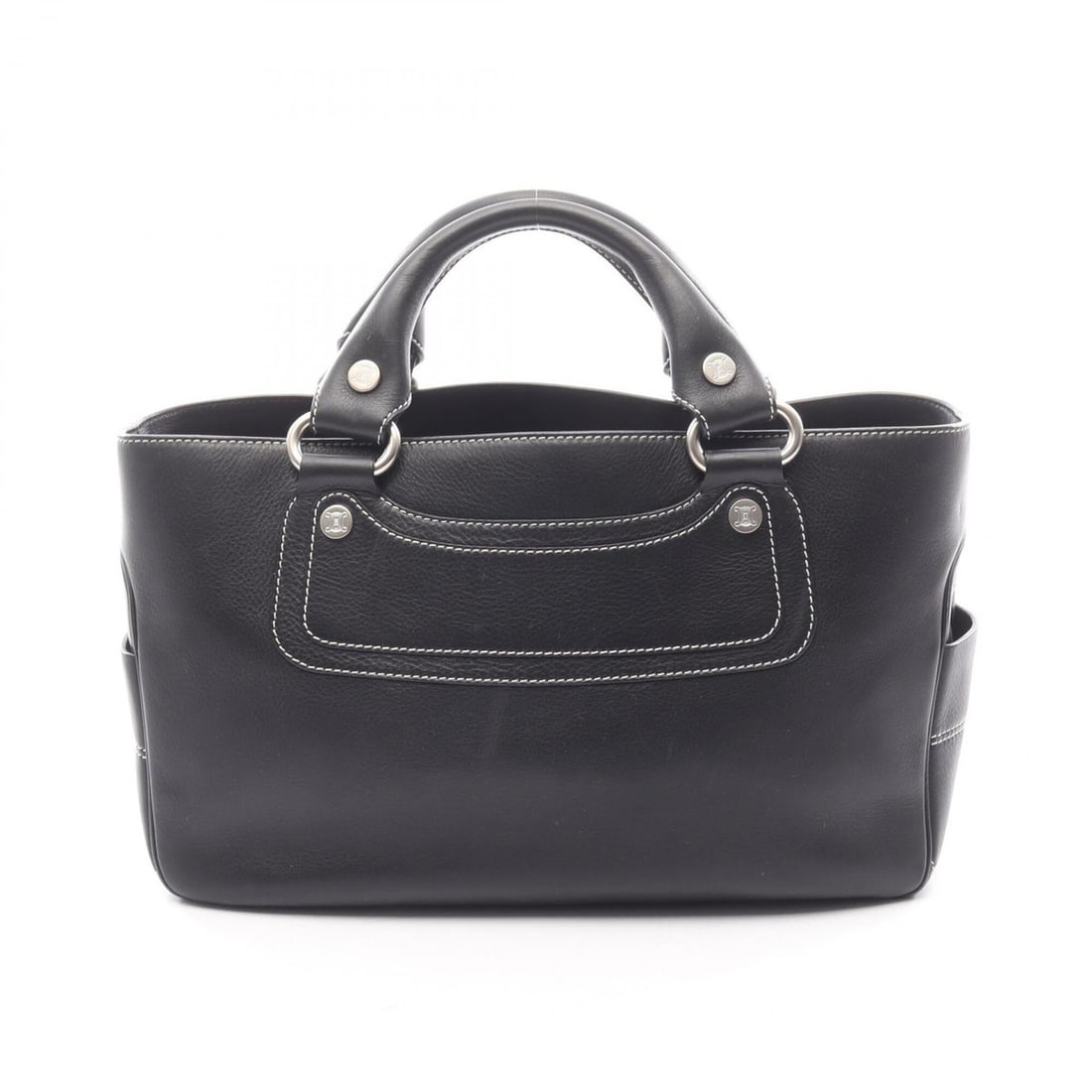 Celine Boogie Bag Handbag, Leather, Women's, Black: --- Catalog ---Category: SizeSize (HxWxD): 20cm x 31.5cm x 12.5cm / 7.87'' x 12.4'' x 4.92''Category: DesignType: HandbagColor: BlackGender: WomenMaterial: Leather Category: GeneralBrand: Celine---