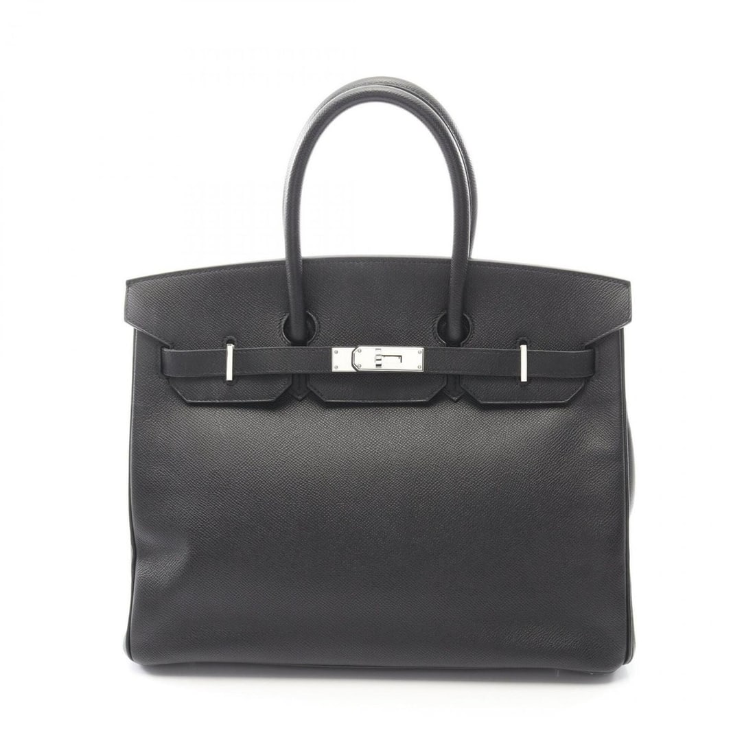 Hermes Birkin 35 Handbag, Veau Epsom Leather, Women's, Black (1 of 12)