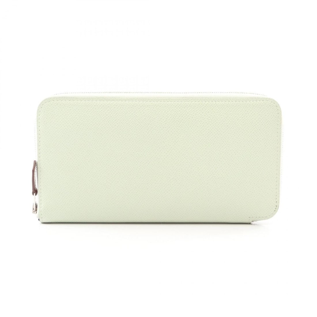 Hermes Azap Long Silk In Vert Fizz Round Wallet, Veau Epsom Leather, Women's, Green: --- Catalog ---Category: SizeSize (HxWxD): 10.5cm x 20cm x 1.5cm / 4.13'' x 7.87'' x 0.59''Category: DesignType: Long wallet (bi-fold)Color: GreenGender: WomenMaterial: Epsom leather Category: General