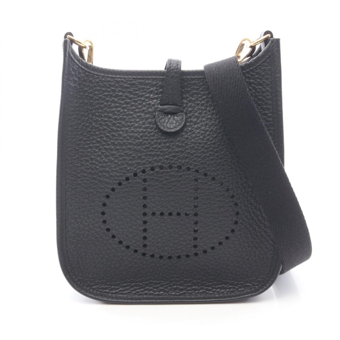 Hermes Evelyne TPM Amazon Shoulder Bag Handbag Leather Taurillon Clemence Women's Black: --- Catalog ---Category: SizeSize (HxWxD): 18cm x 16.5cm x 5.5cm / 7.08'' x 6.49'' x 2.16''Category: DesignType: Handbag, Shoulder bagColor: BlackGender: WomenMaterial: Taurillon clemence leather , Le