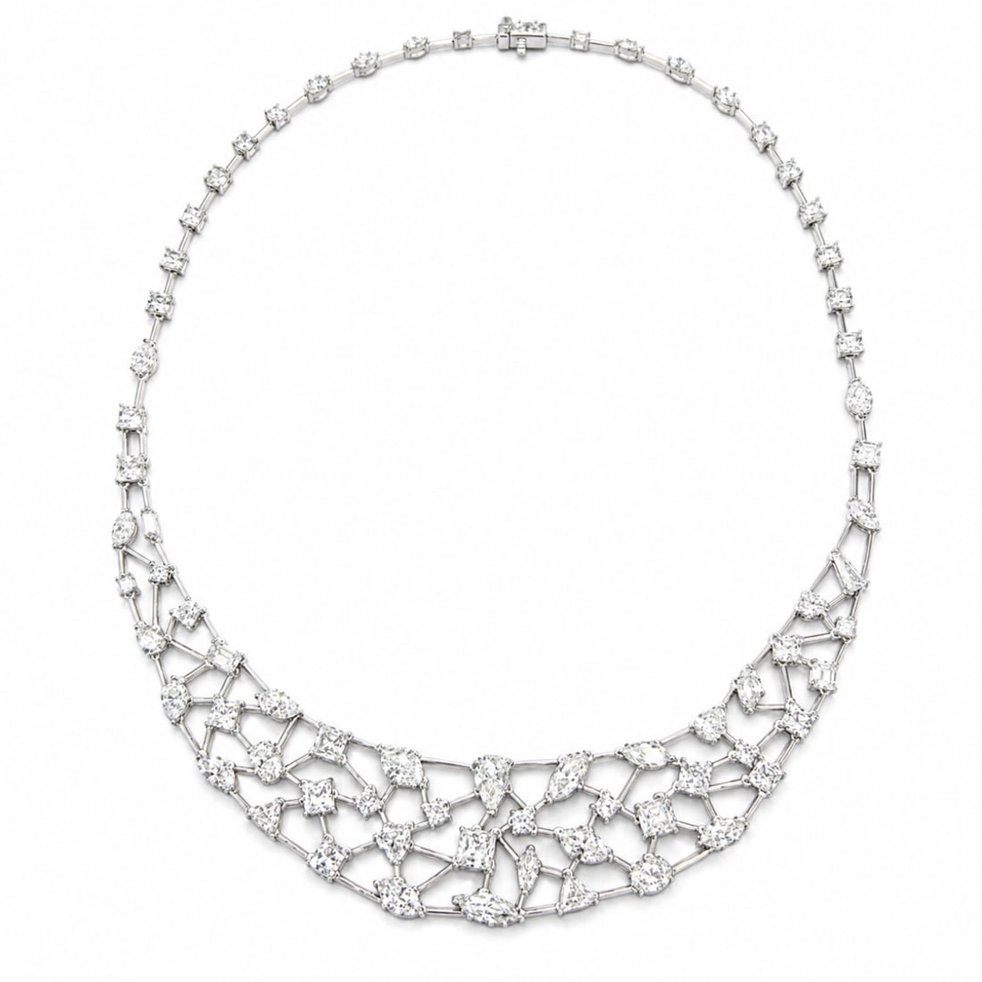 Platinum 28.00 Ct. Diamond Necklace (1 of 1)