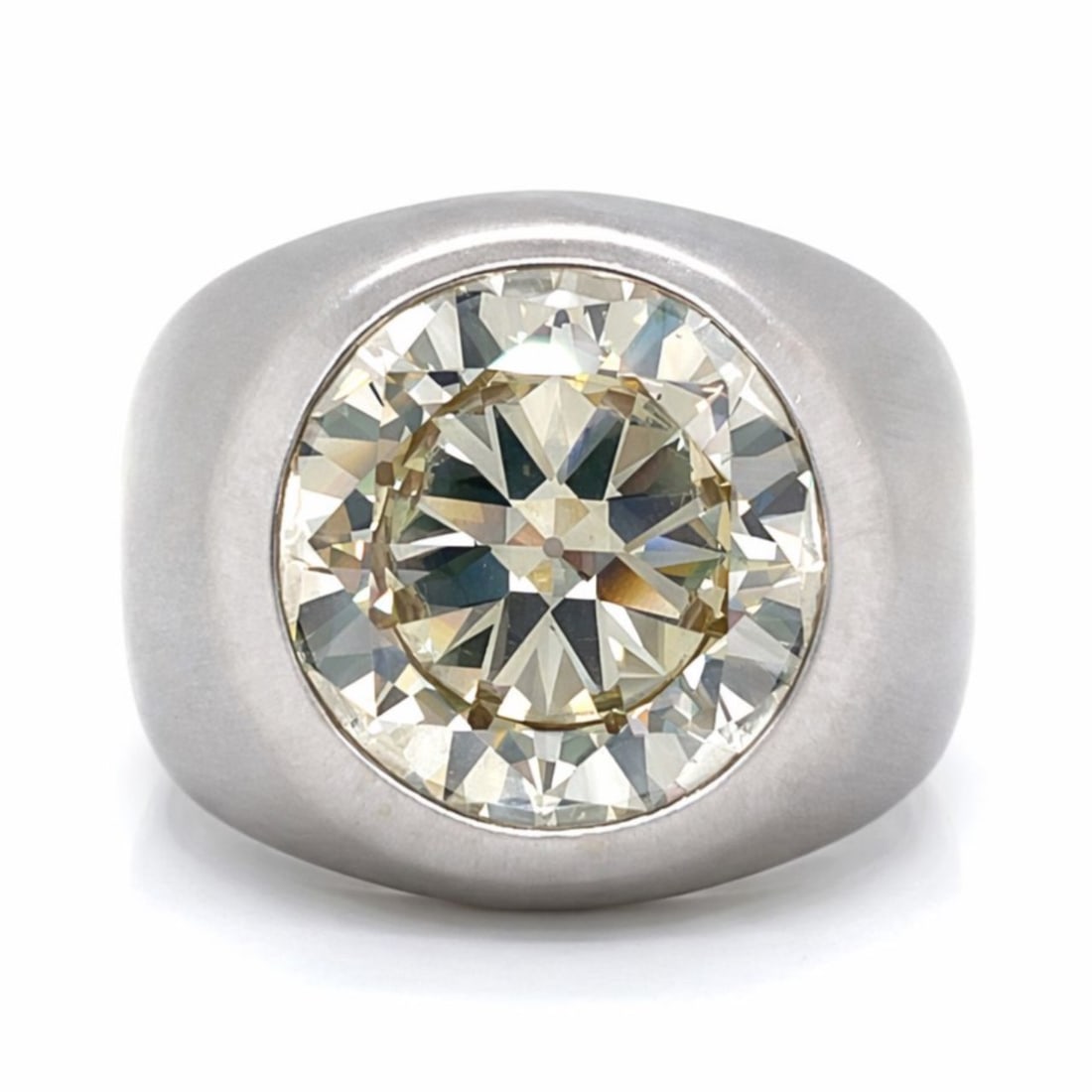 18K White Gold 12.51 Ct. Diamond Ring (1 of 1)